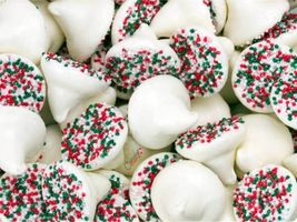 Christmas Mint Drop Nonpareils 1lb